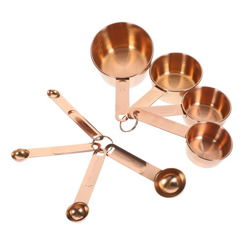 Set copper measuring - cups, of