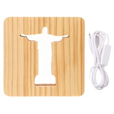Jesus Cross 3D LED Acrylic