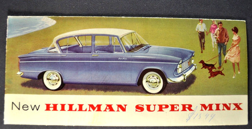 1962 hillman super minx - super, small