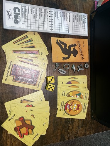 Simpsons clue replacement - simpsons,