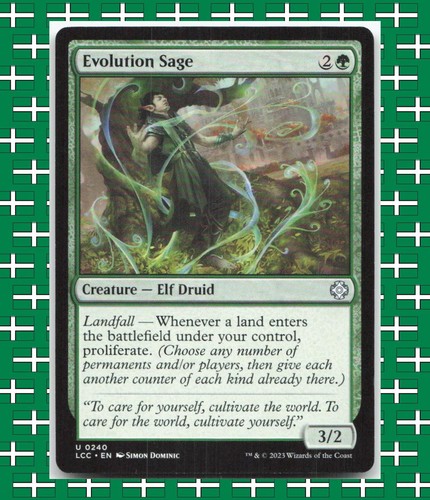Evolution sage mtg - sage,