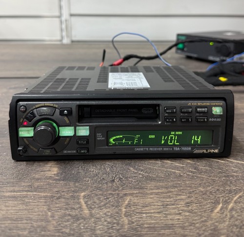 Alpine car van stereo radio - alpine,