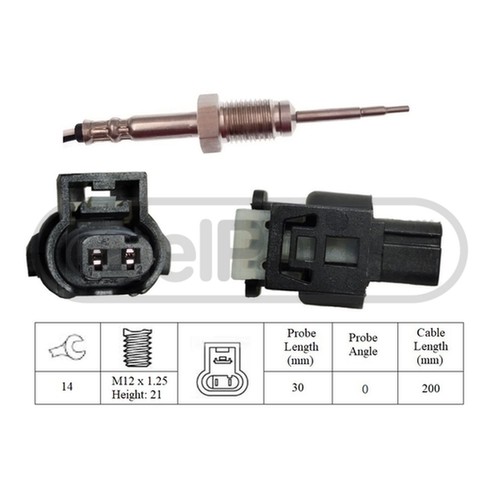 Exhaust temperature sensor - temperature,