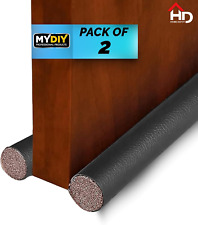 Draught Excluder Door Bottom Guard Double Sided Seal Strip Bug Light Stopper X2