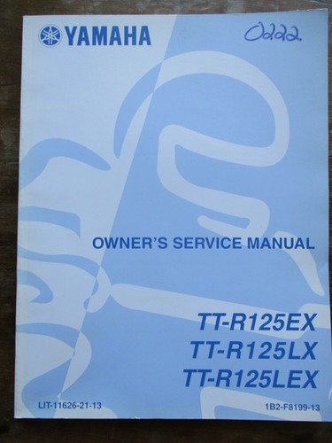 Genuine 2008 yamaha ttr125 - 2008, ex