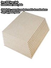 Laser MDF Sheets 3mm Painting