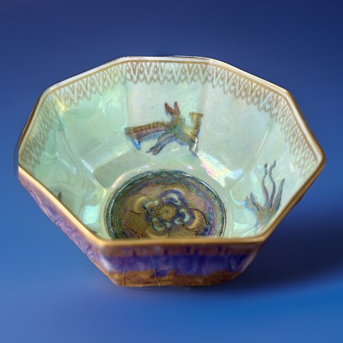 Wedgwood lustre ware hexagonal - wedgwood,
