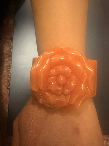 Lola rose orange stone flower - lola,