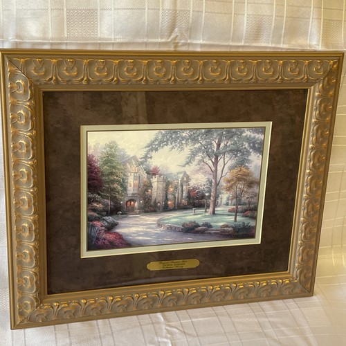 Framed lithograph beyond - framed,