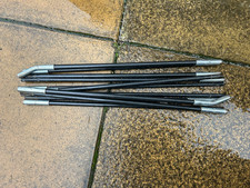VANGO DIABLO 600XL spare poles BLACK SET