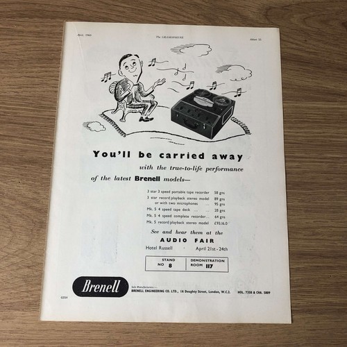 Gram192 magazine advert - magazine, 11x8