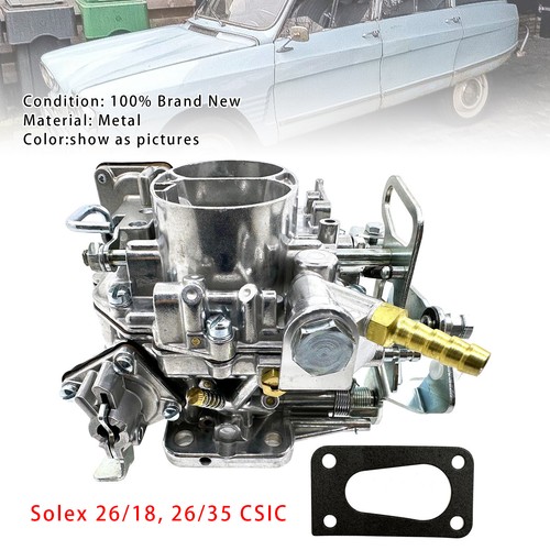 Carburetor for solex 35 - solex, 26/35