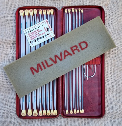 Milward knitting needle set - , in