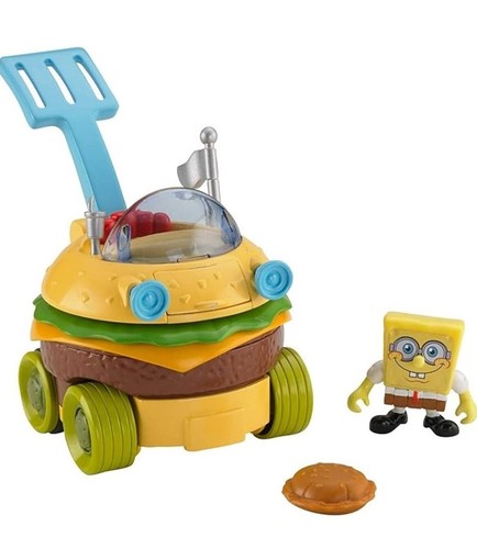 Spongebob krabby patty wagon - spongebob,