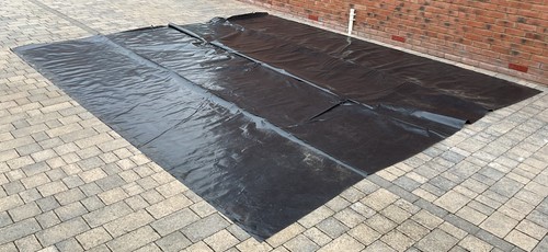 Thick polythene sheet - thick,