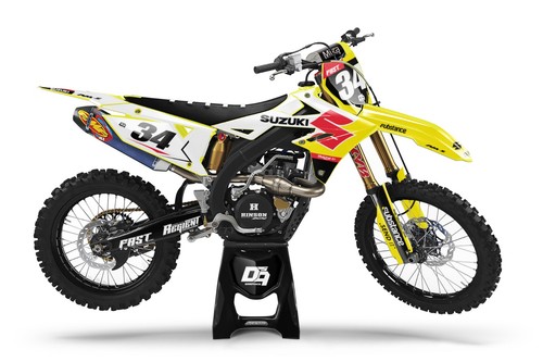 Suzuki motocross graphics - motocross, mx