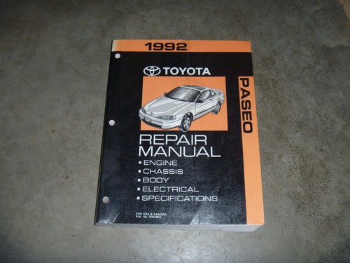 1992 toyota paseo coupe shop - coupe,