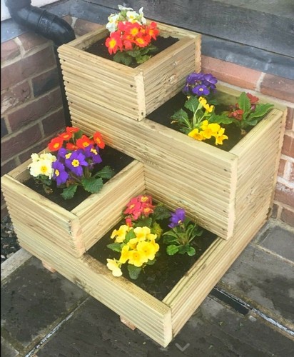 Handmade large corner decking - handmade,