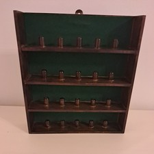 Varnished Wooden Thimble