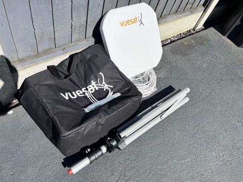 Portable satellite system for - portable,