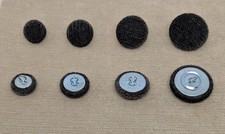 Charcoal Chenille Velvet Loop