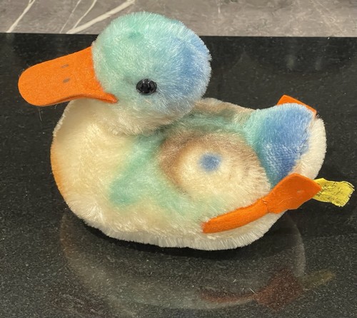Vintage steiff swimming duck - swimming,
