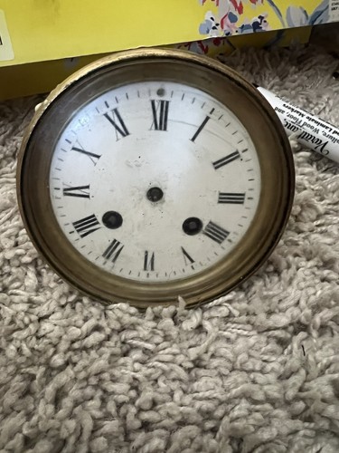 Piece antique mantle clock - 6,