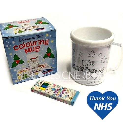Christmas colour your own - christmas,