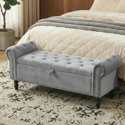 Ottoman storage box - ottoman,