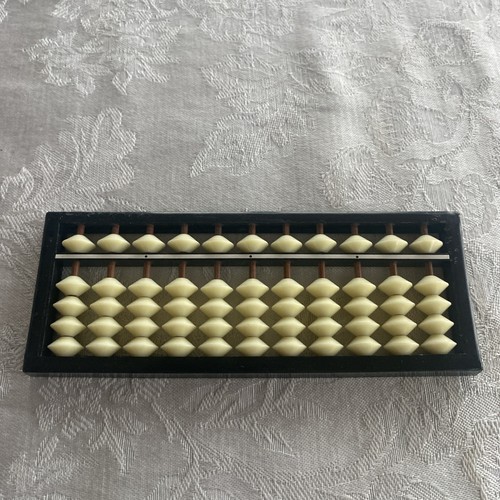 Vintage white abacus - vintage,