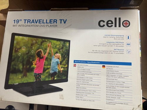 Traveller cello with - tv,
