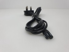 For Samsung UE32F4510AW 32" TV Mains Power Cable AC Power Lead Cord 2m UK