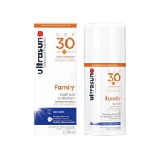 Ultrasun | Family High Sun Protection | SPF 30  | Water Resistant | 100ml