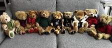 Harrods Annual Christmas Bears Selection 9 In Total