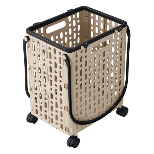 Folding laundry basket - basket, 27l