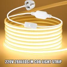 COB LED Strip Lights 220V