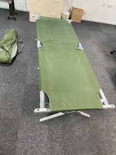 US Army Original Issue Aluminium Camp Bed/Cot New old stock.