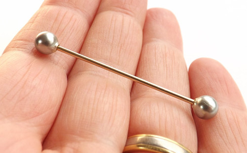 Collar bar barbell design gold - collar,
