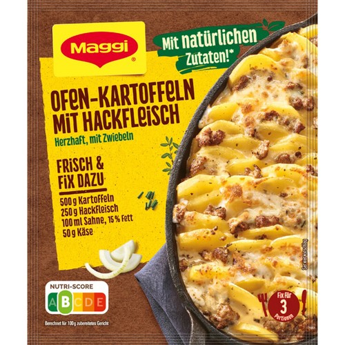 Maggi fix for - for, potatoes