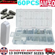60pc Feather Key Assortment