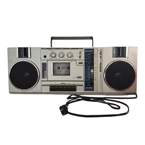 Vintage sharp 7200 - vintage, boombox