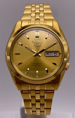 Seiko automatic gold - seiko,
