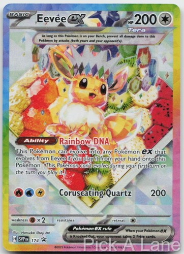 Eevee 174 holo promo - eevee,