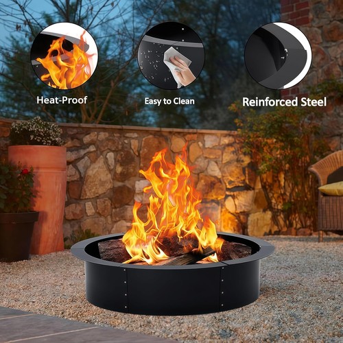 For round fire - 36'',