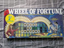 Vintage 1985 Wheel of Fortune