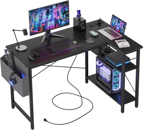 Small shaped desk - small, with