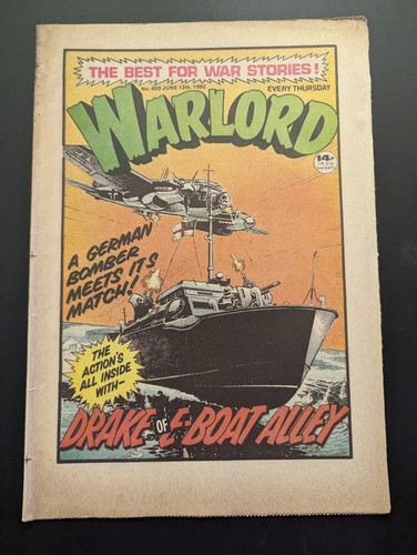 Warlord comic 403 june - no, 403,