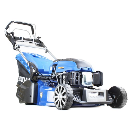 Petrol roller lawn - mower, self