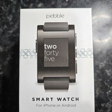 Pebble Classic Jet Black Case