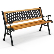 3-Seater Outdoor Bench Retro